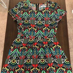 Patterned dress